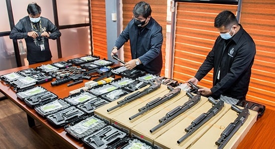 ASG security equipment and firearms